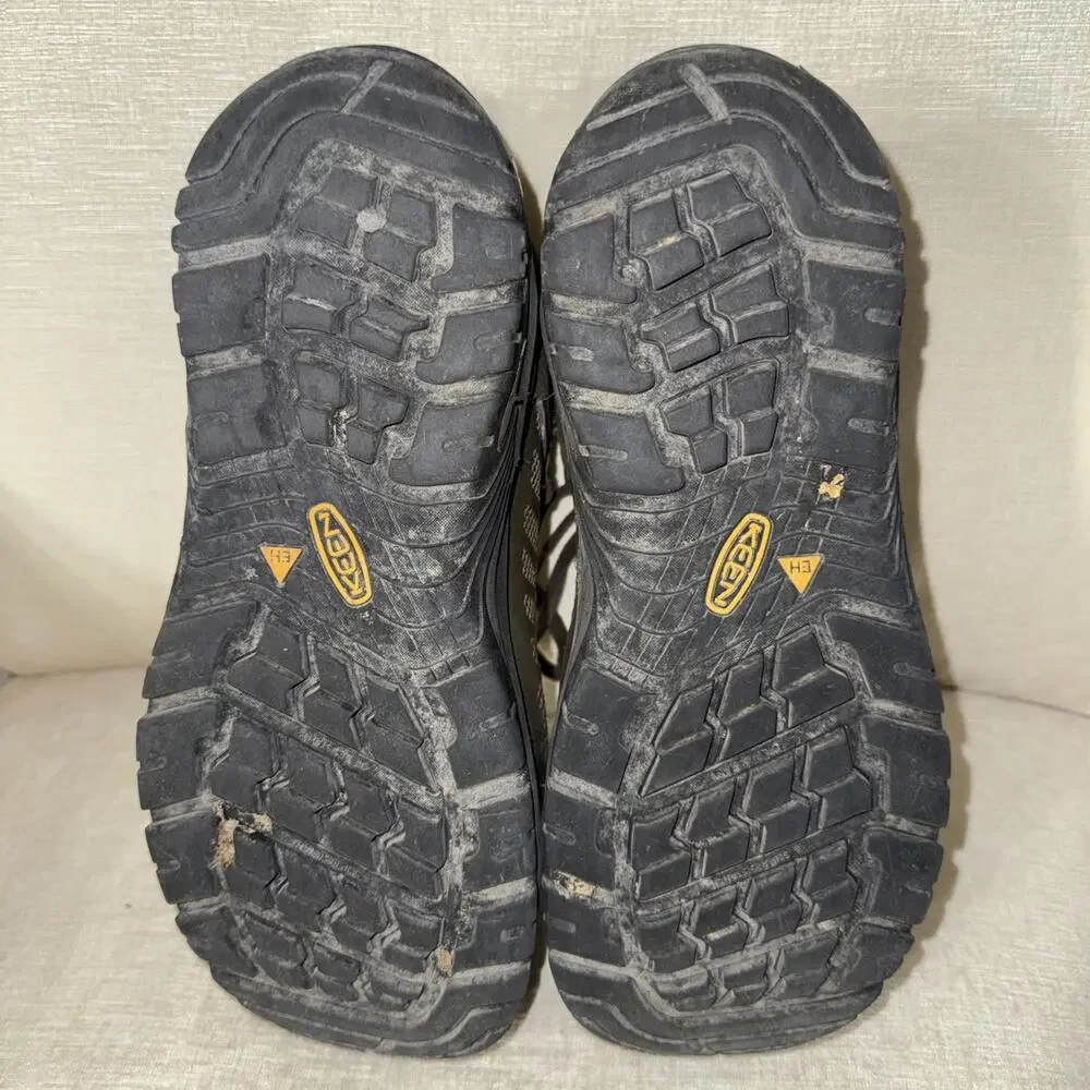 Keen Work Boots Reno KBF WP Carbon Toe Waterproof 1027102D Mens Size 9D Sturdy